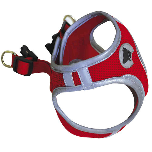 

Шлея Croci Hiking Reflective для собак, нейлон, красный, размер XS, 30-33 см