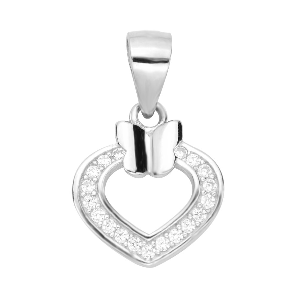 

Серебряный кулон с фианитами 000121485