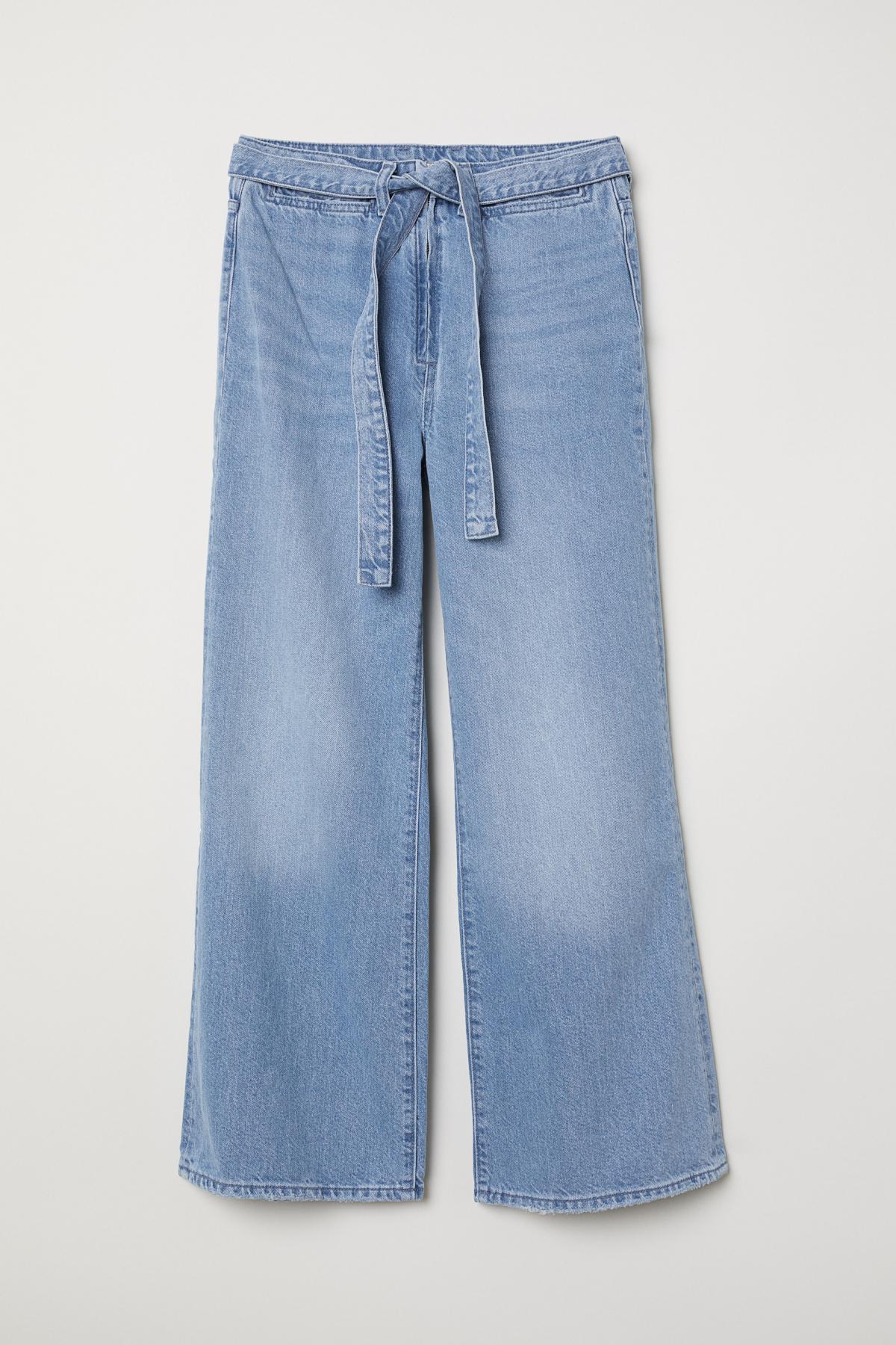 

Джинсы Wide High Waist H&M 25 Синие