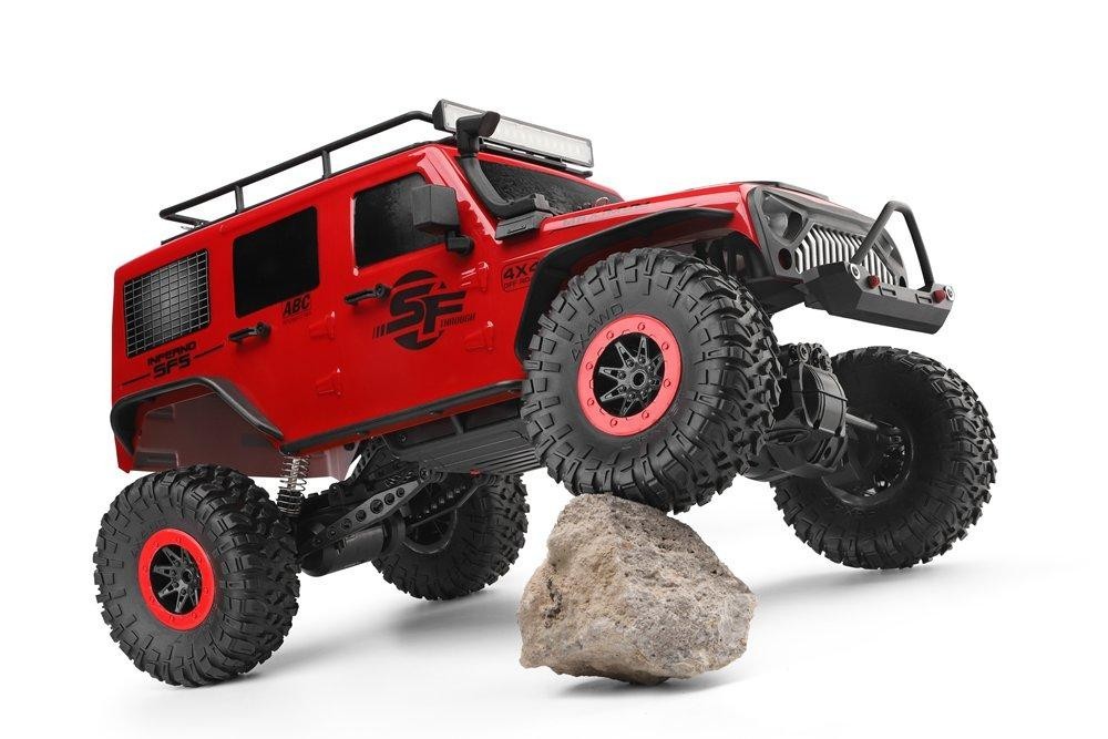 

​Джип WLtoys на радиоуправлении 104311, Свет, Резиновые Колеса, 47 см, Амортизация, Прочный корпус, 53-29-28 см