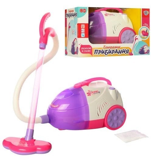 

​Пылесос Limo Toy A5912 с пенопластовыми шариками, свет, звук, 36-21-20 см