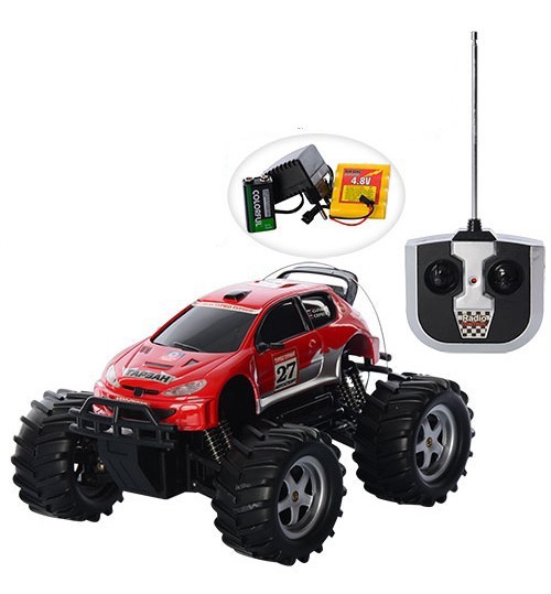 

​Джип Joy Toy на радиоуправлении 6568-323 / 9005, амортиз, свет, резин.колеса, 35-20-17,5 см