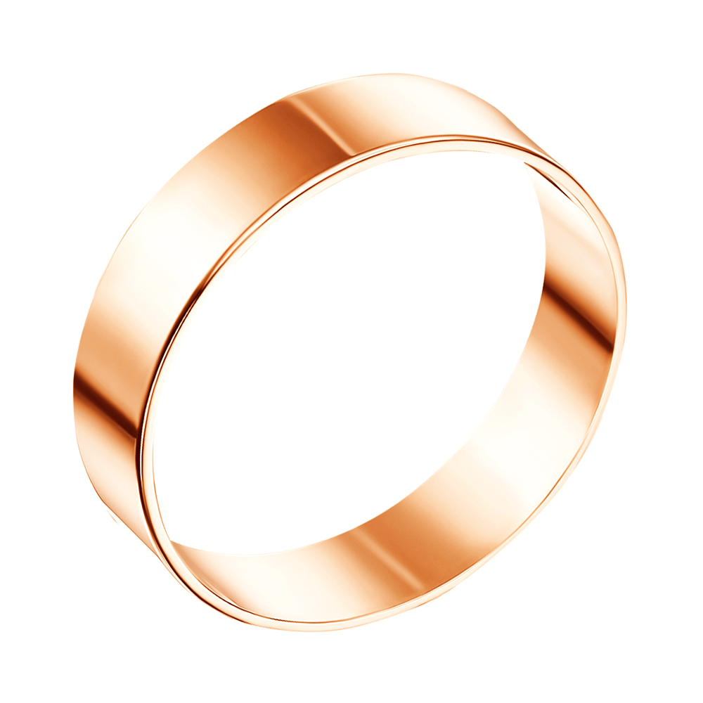 

Обручальное кольцо из красного золота 000103702 19.5 размера