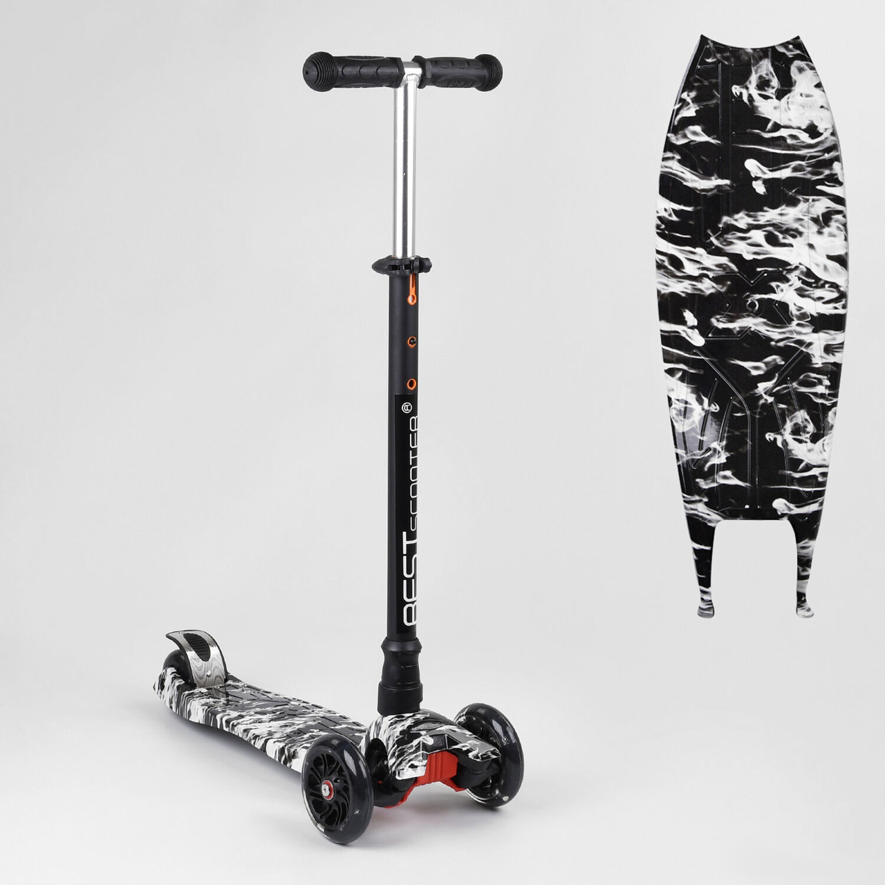 

Самокат BEST SCOOTER 1512 черный