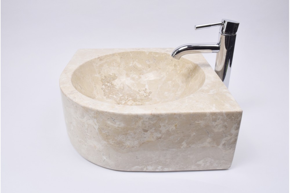 

Кам'яний умивальник CREAM Industar s23-3736-3 40 см Напівкруглий