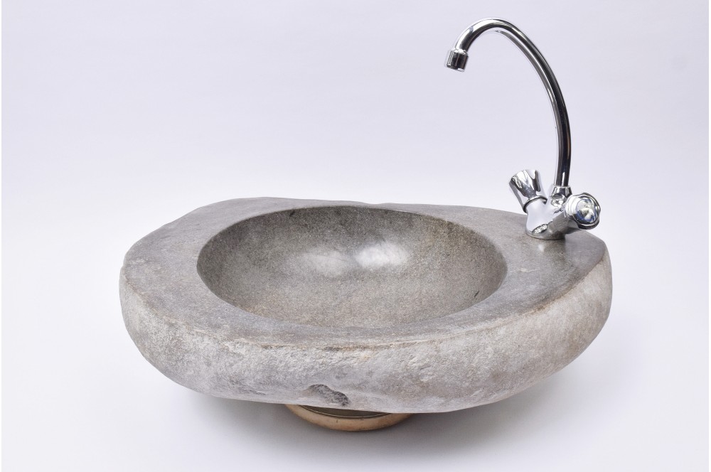 

Кам'яний умивальник RIVER STONE Industar s20-3730-1 56 х 46 см Асиметричний