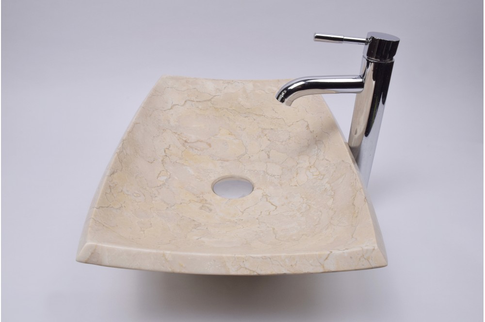 

Кам'яний умивальник CREAM Industar s23-068-5 50 х 35 см Прямокутний