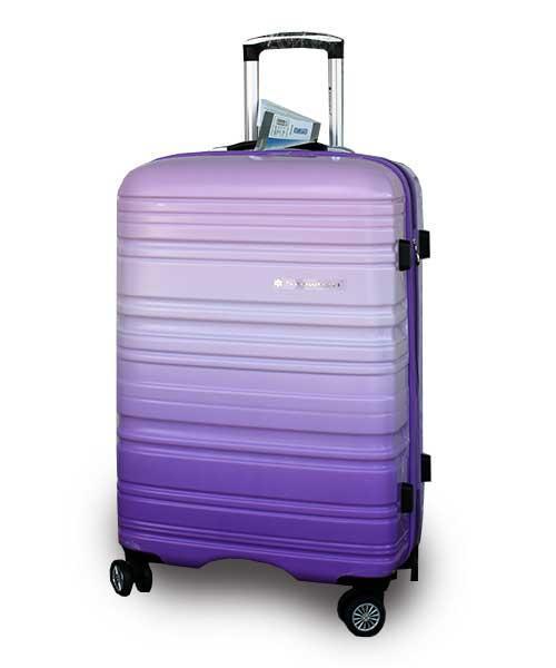 

Чемодан из пластика на колёсах большой Snowball 85703 фиолетовый