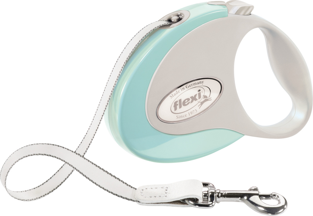 

Поводок рулетка Flexi "STYLE" S 3м до 12кг мятный (TX-12384)