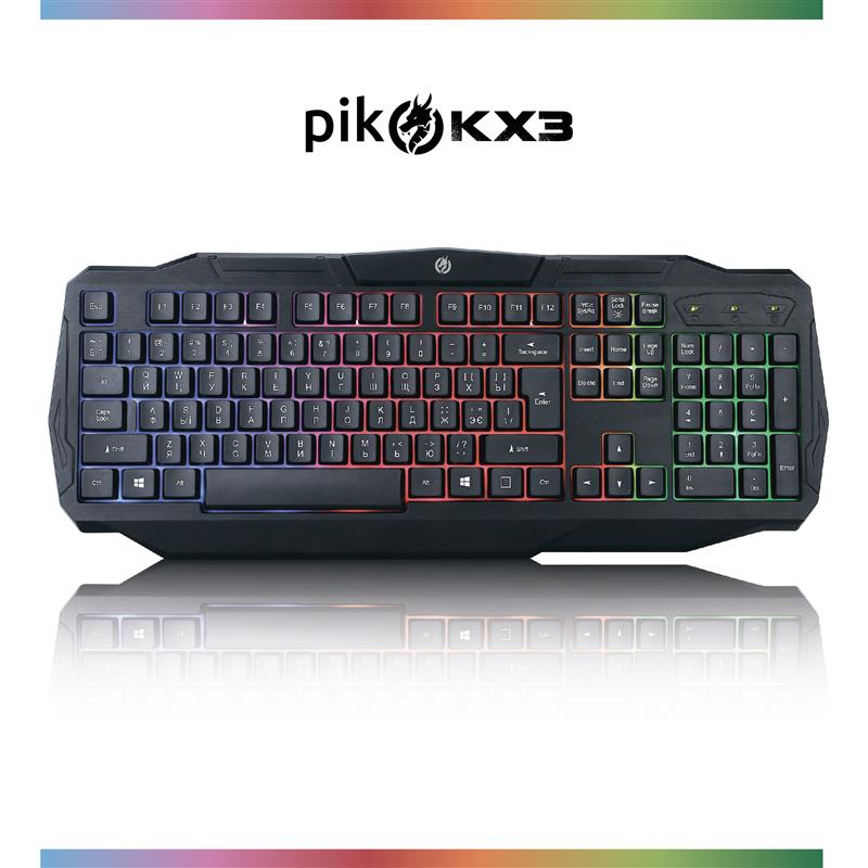 

Клавиатура Piko KX3 Black (1283126489594)