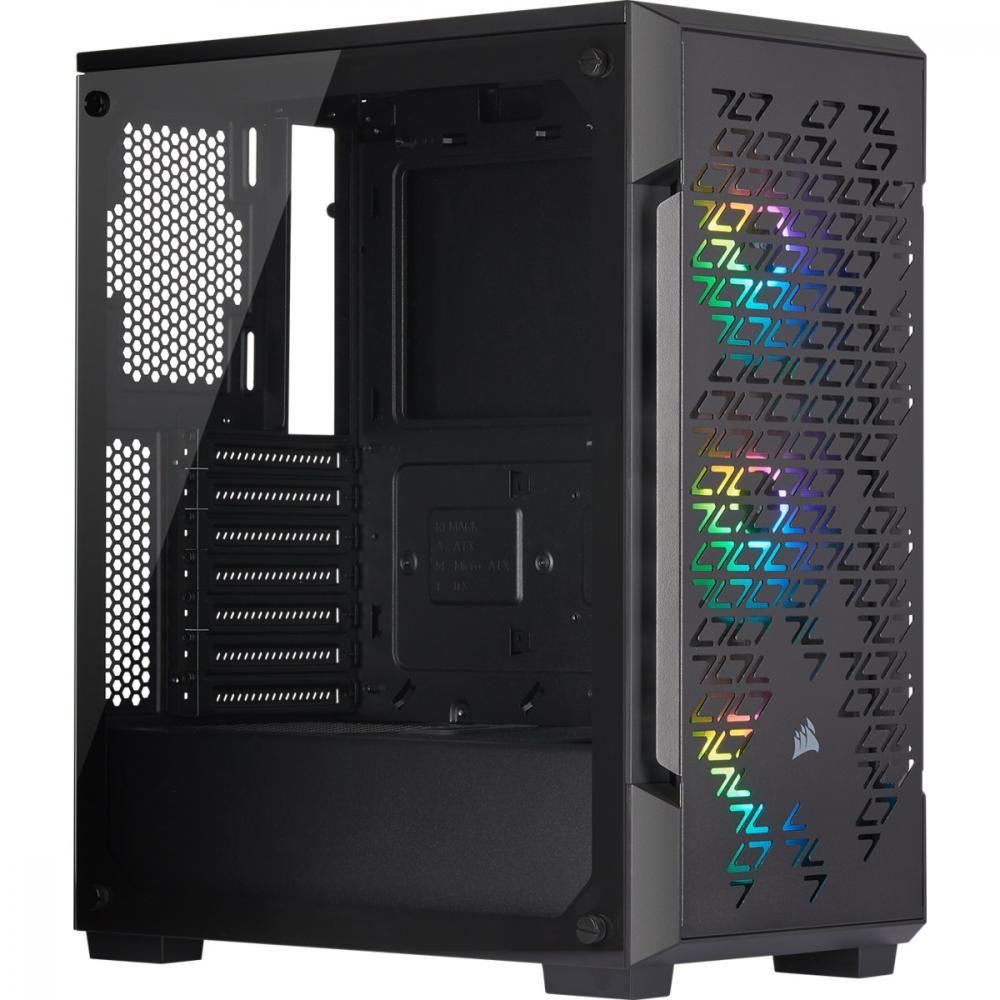 

Корпус Corsair 220T RGB Airflow Black (CC-9011173-WW) без БП (CC-9011173-WW)