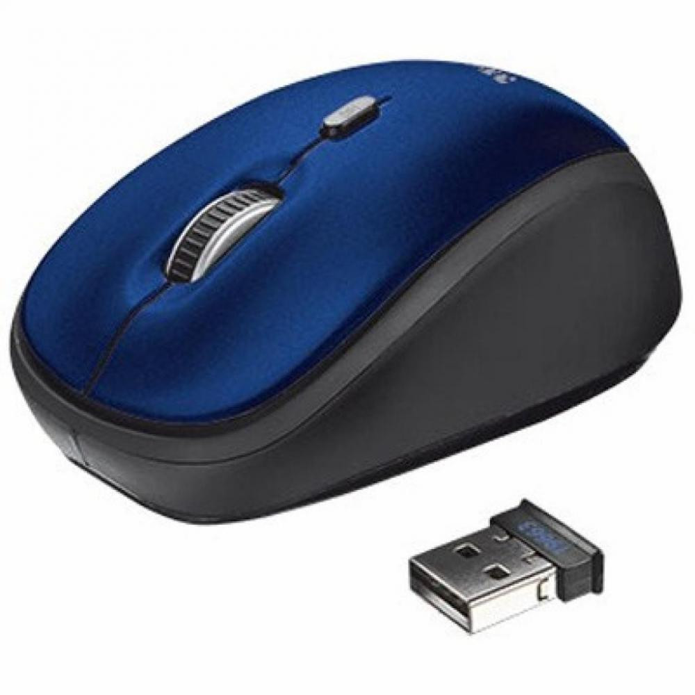 

Мишь Trust Yvi Wireless Mini Mouse blue (19663)