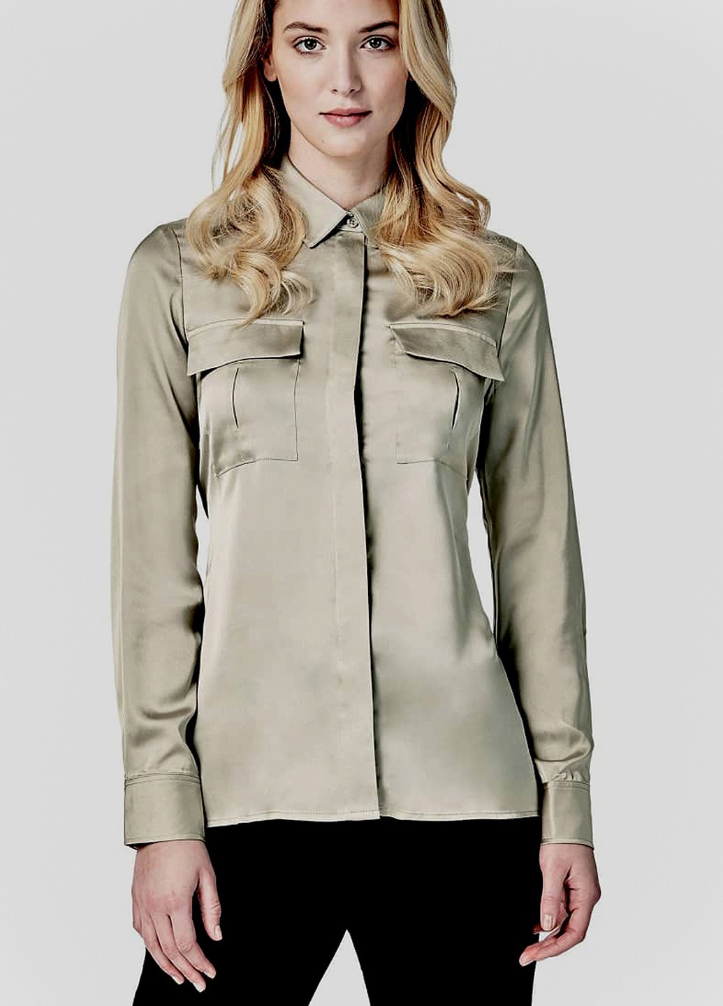 

Блуза Guess By Marciano повсякденна XS хакі GS0620BL0010