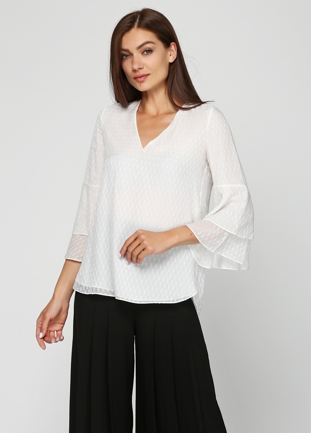 

Блуза Massimo Dutti повсякденна 36 білий 1220.5153.896.250