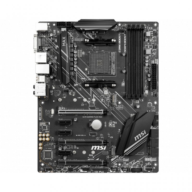 

Материнська плата MSI X470 GAMING PLUS MAX (X470 GAMING PLUS MAX)