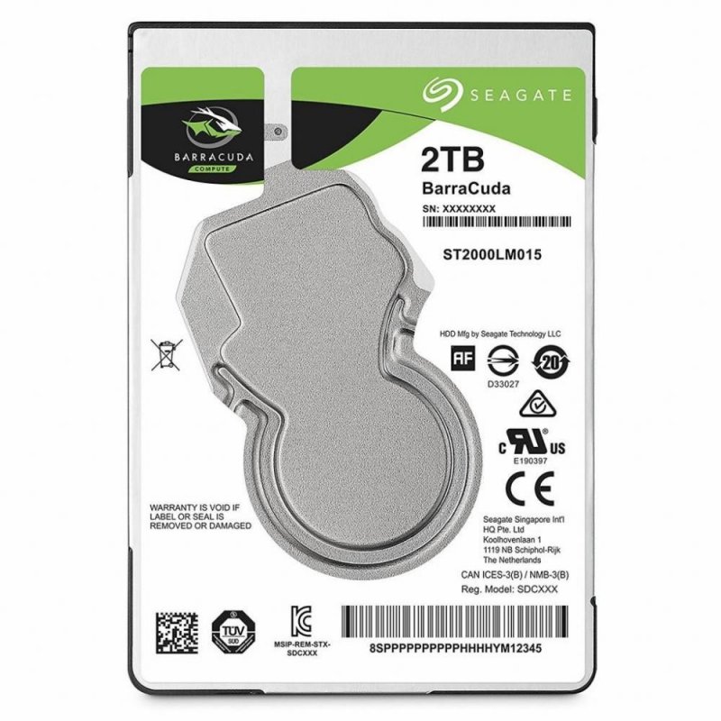 

Жосткий диск Seagate 2TB (ST2000LM015)