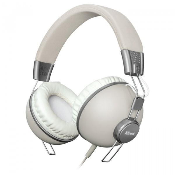 

Навушники Trust Noma Over-Ear Retro Ivory (22636)