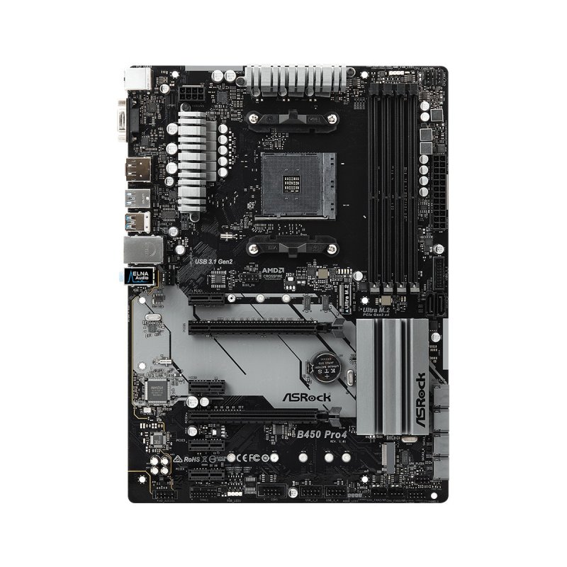 

Материнська плата ASRock B450 Pro4 (B450 Pro4)