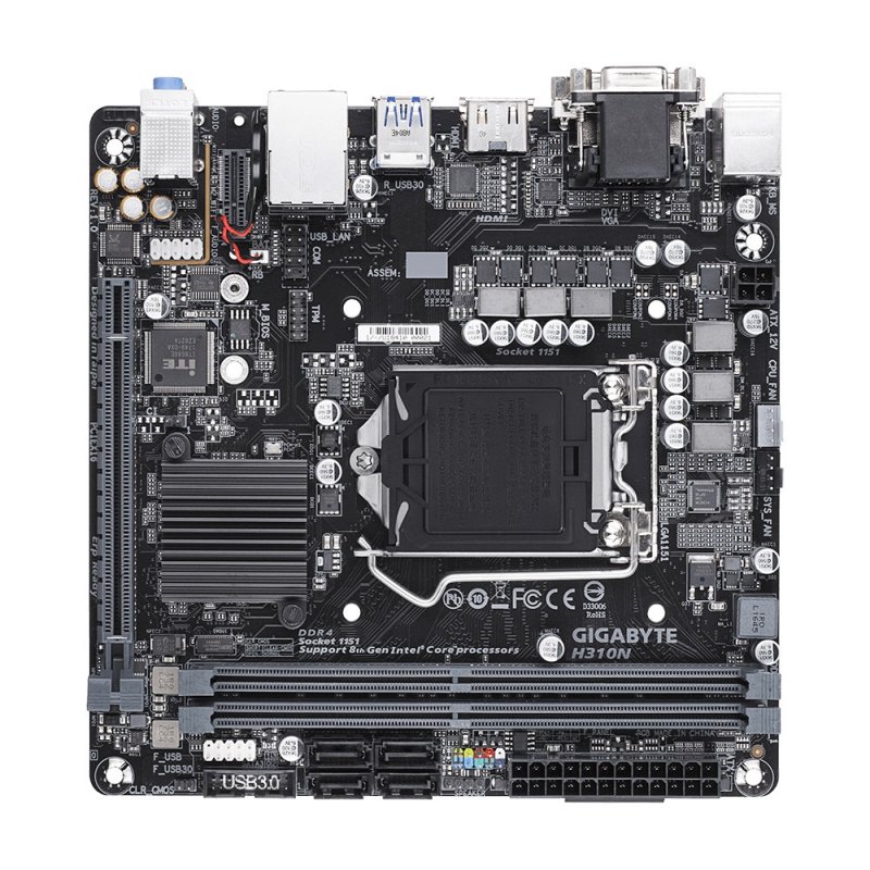 

Материнська плата GIGABYTE H310N 2.0 (H310N 2.0)