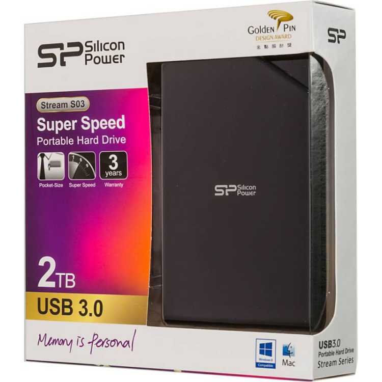 

Жорсткий диск Silicon Power SP020TBPHDD3SS3K (SP020TBPHDD3SS3K)