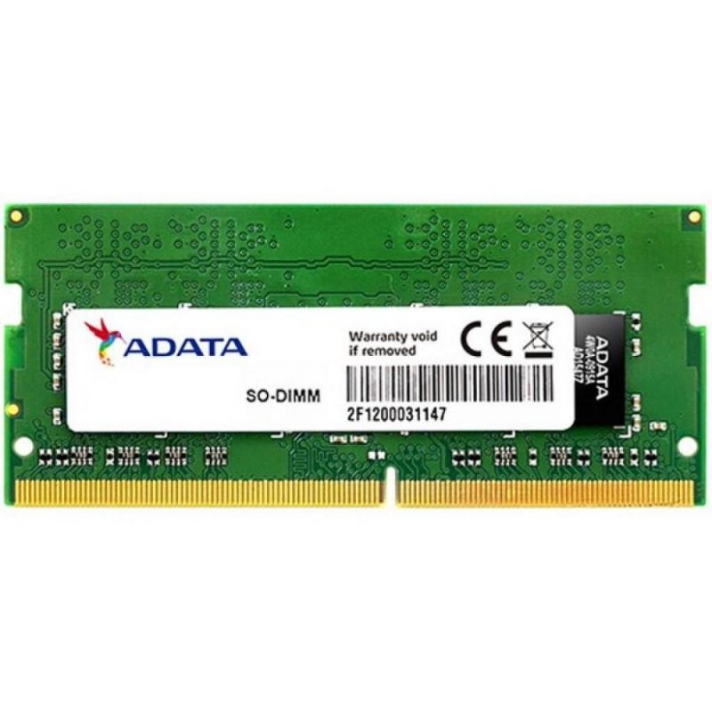 

Оперативна пам'ять A-Data SoDIMM DDR4 8GB 2666 MHz (AD4S266638G19-S)