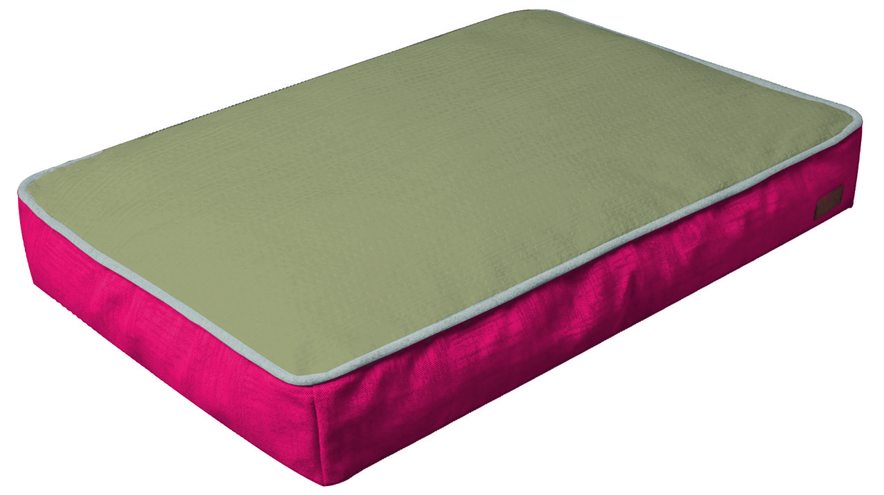 

Лежанка для собак Croci COZY FUXIA 55*55*10 см (розово-серая)