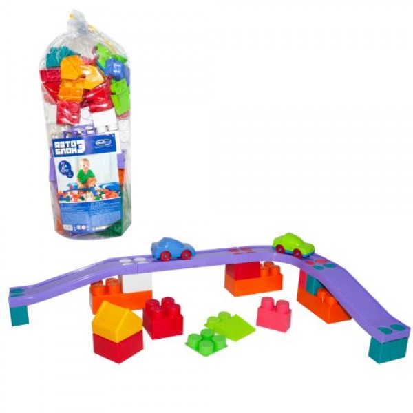 

Конструктор Colorplast "Авто-Блок №3" (72 детали) 1791