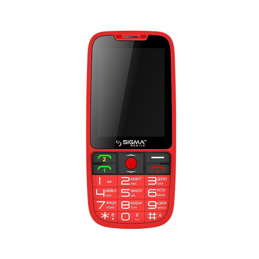 

Мобильный телефон Sigma mobile Comfort 50 Elegance3 DS red
