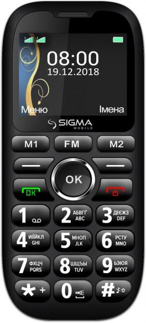 

Мобильный телефон Sigma mobile Comfort 50 Grand Black