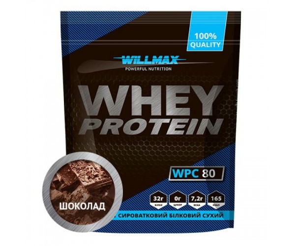 

Протеин Willmax Whey Protein 80 % 920 г Шоколад (3567378)