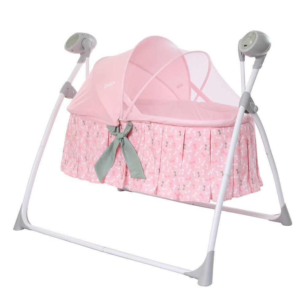 

Люлька-качели CARRELLO Dolce CRL-7501 Bow Pink