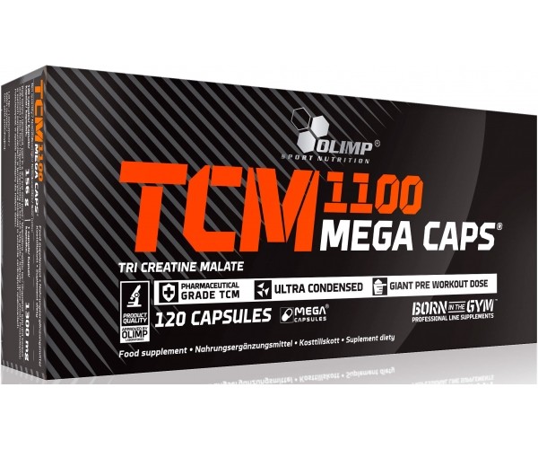 

Креатин Olimp TCM 1100 Mega Caps, 120 капсул (339401)