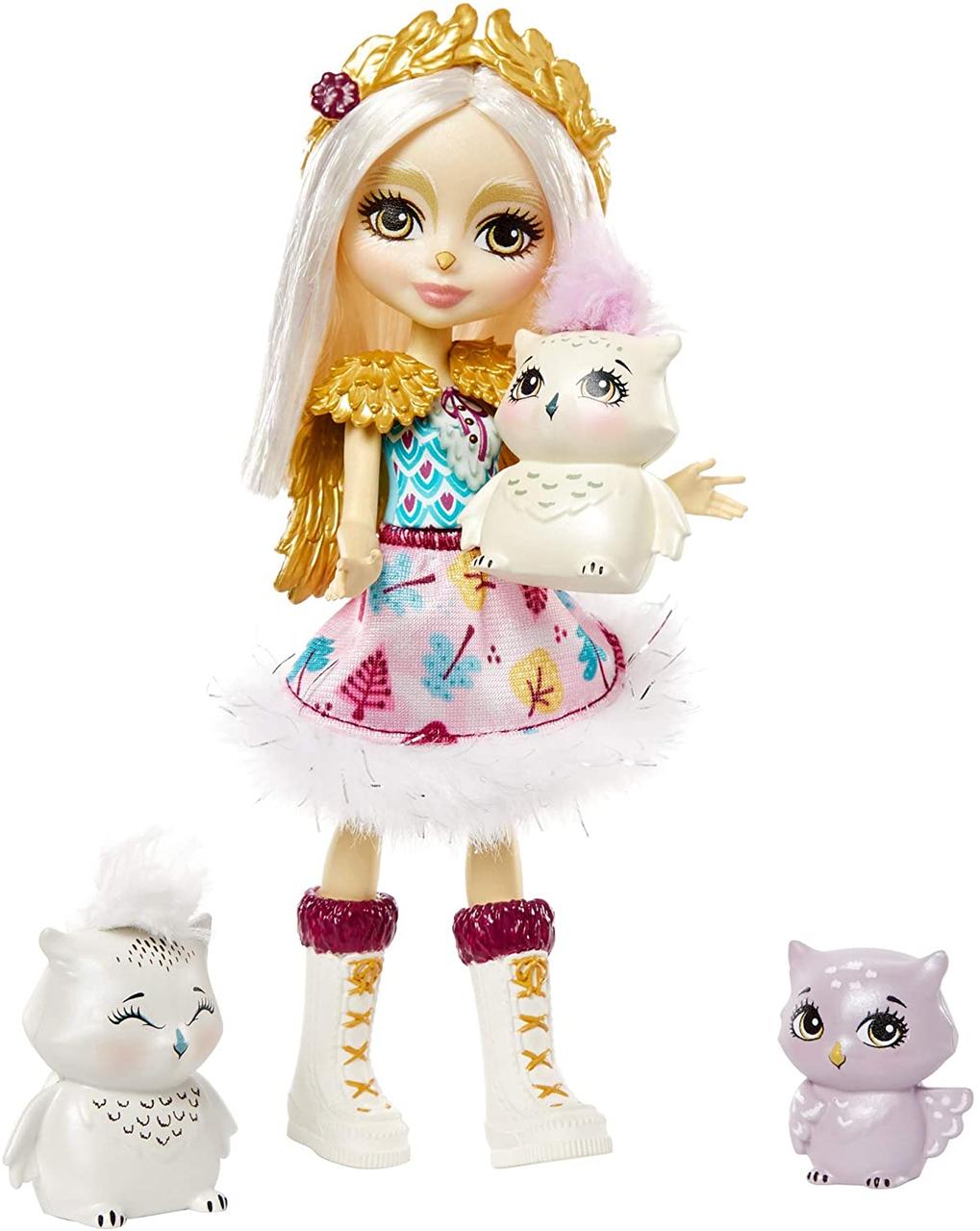 

Кукла Enchantimals Odele Owl Энчантималс Семья Белой Совы Одель - GJX46