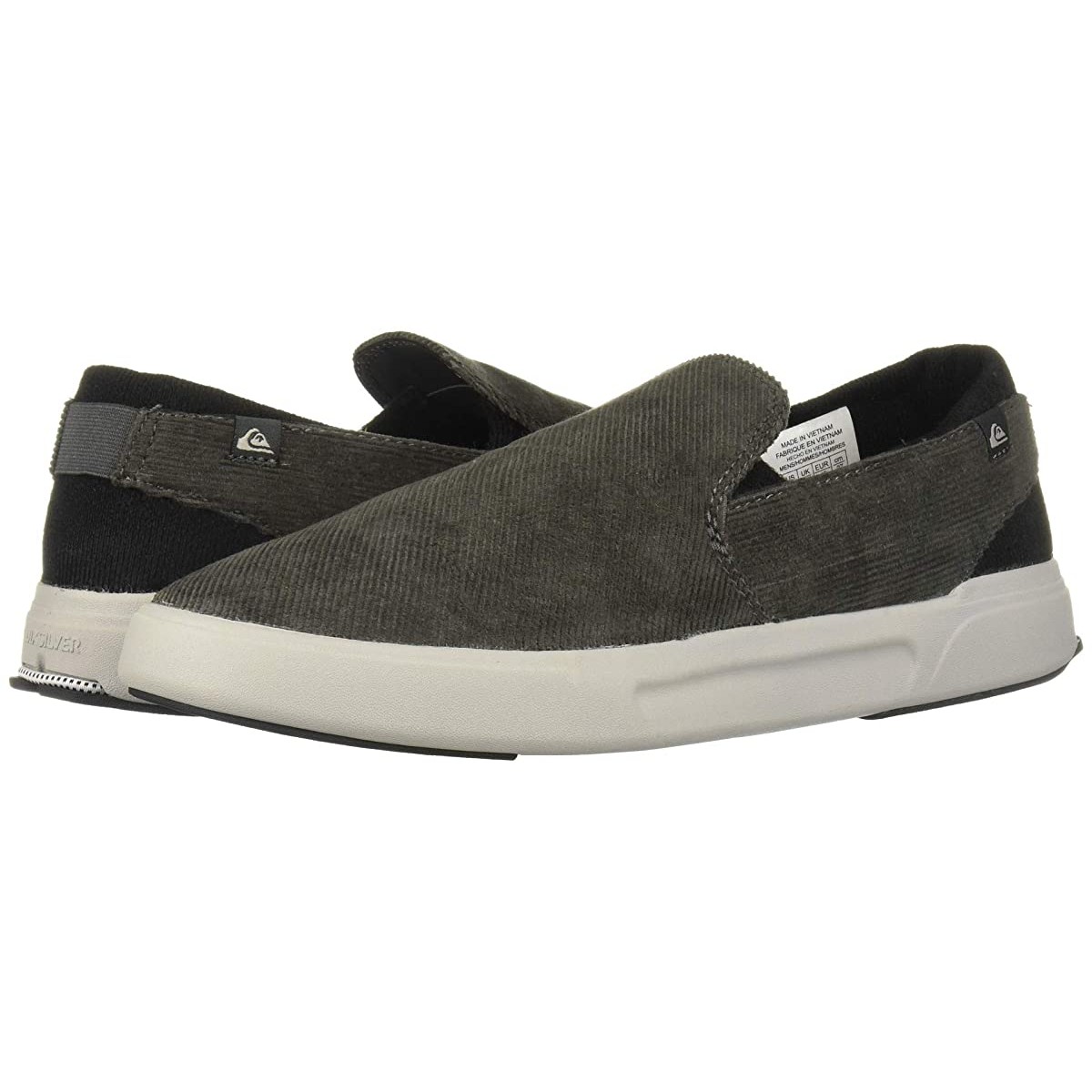 

Слипоны Quiksilver Surf Check II Premium Grey/Black/Grey, 40 (250 мм)