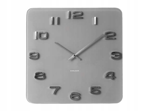 

Винтажные серые настенные часы Vintage, 35 см Karlsson