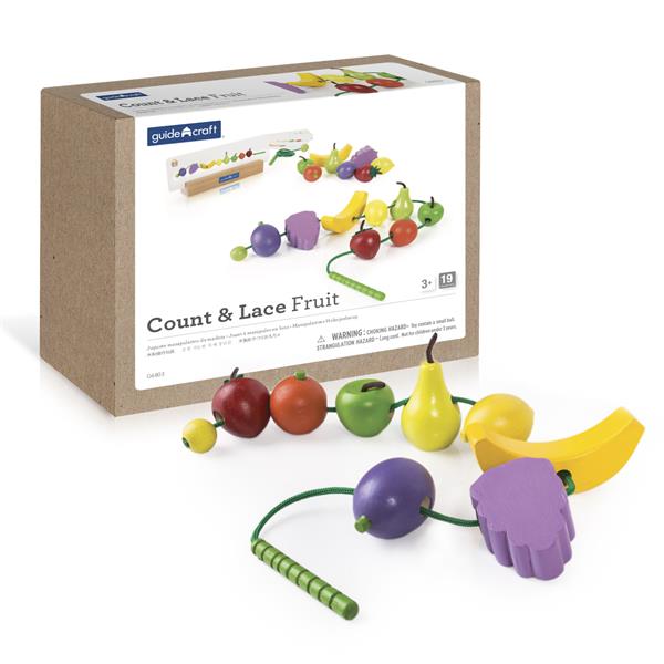 

Шнурівка Guidecraft Manipulatives Фрукти (G6803)