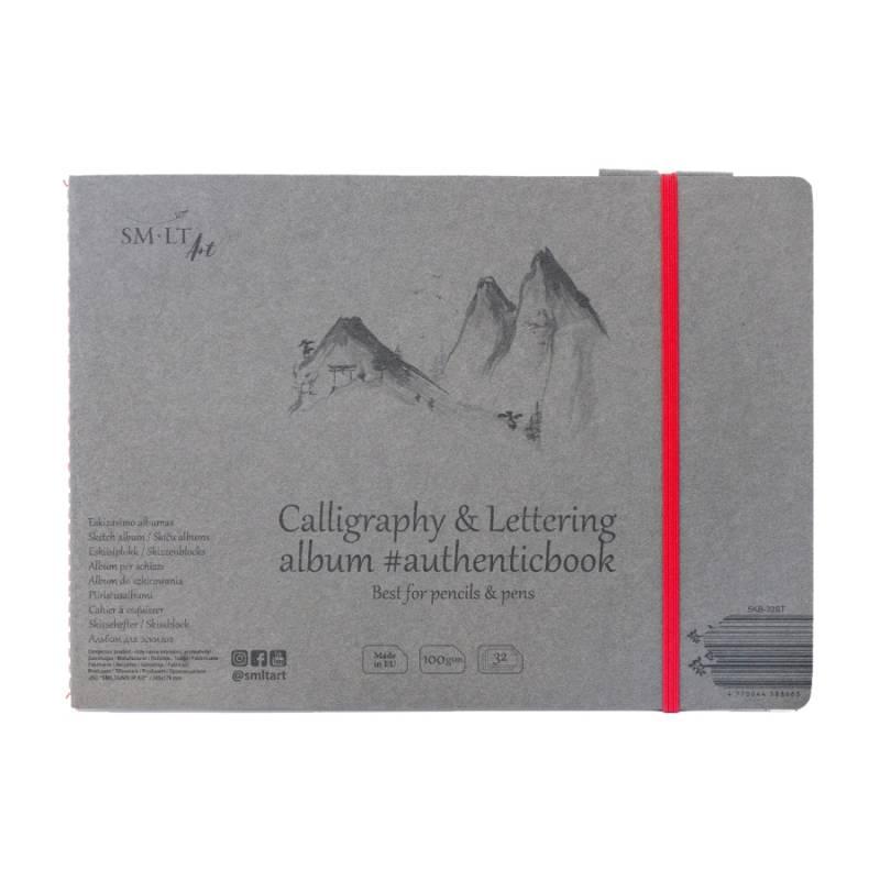 

Альбом для каллиграфии и леттеринга A5 Smiltainis AUTHENTIC 100г/м2 32л (4770644588665)