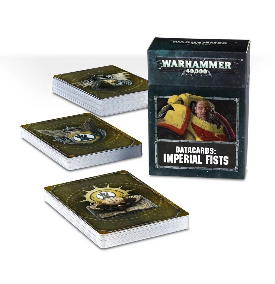 

Настольная игра Games Workshop Вархаммер 40000 Инфокарты Имперские Кулаки (Warhammer 40000: Imperial Fists Datacards )