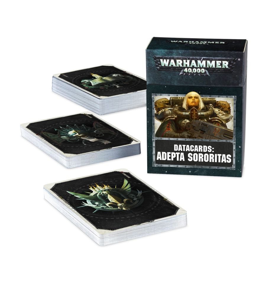 

Настольная игра Games Workshop Вархаммер 40000 Инфокарты Adepta Sororitas (Warhammer 40000: Adepta Sororitas Datacards)