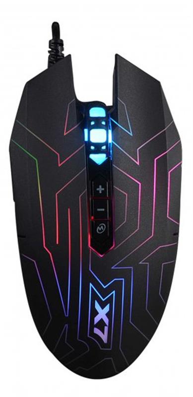 

Мышь A4Tech X77 Oscar Neon Black USB