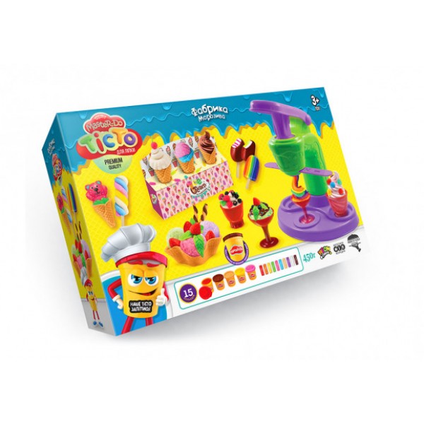 

Набор для творчества "Master Do" Danko Toys тесто для лепки Фабрика мороженого