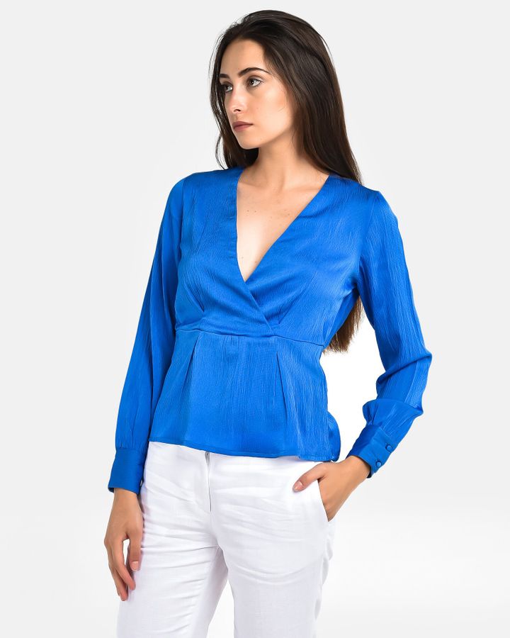 

Блузы с длинным рукавом Pieces Синий XS 2934717862201