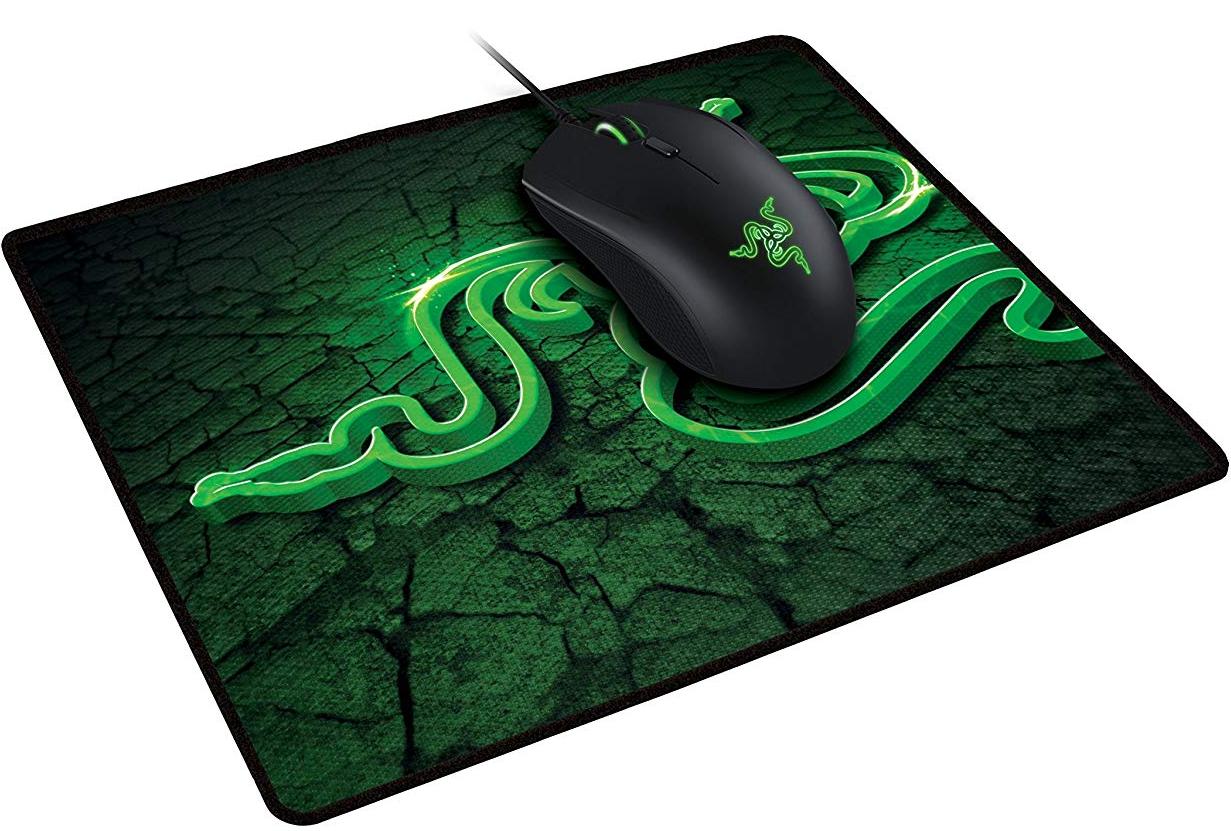 

Игровая мышь Razer Abyssus Black USB + Razer Goliathus Mobile Construct