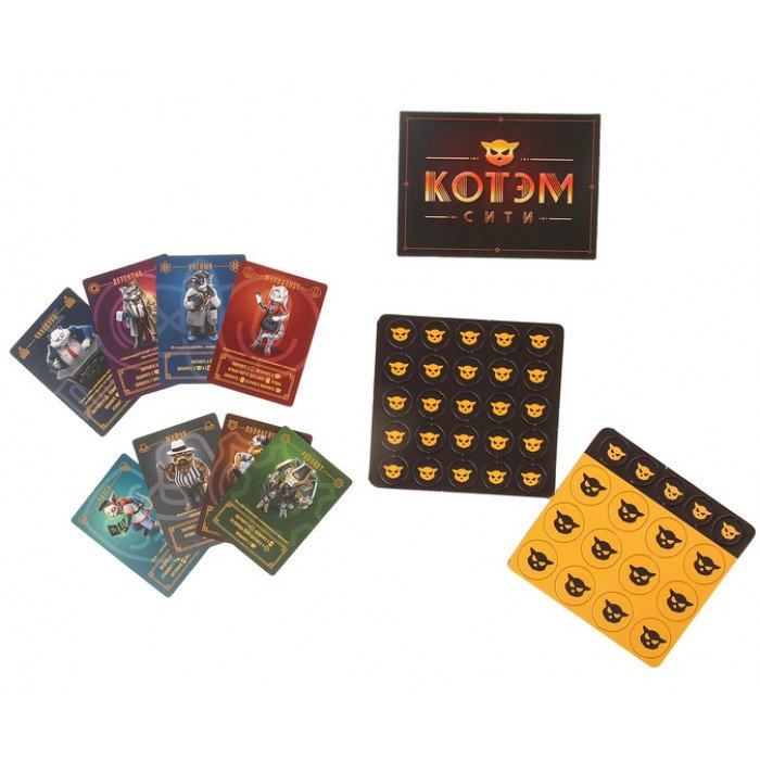 

Настольная игра Cosmodrome Games Котэм Сити (Catham City)