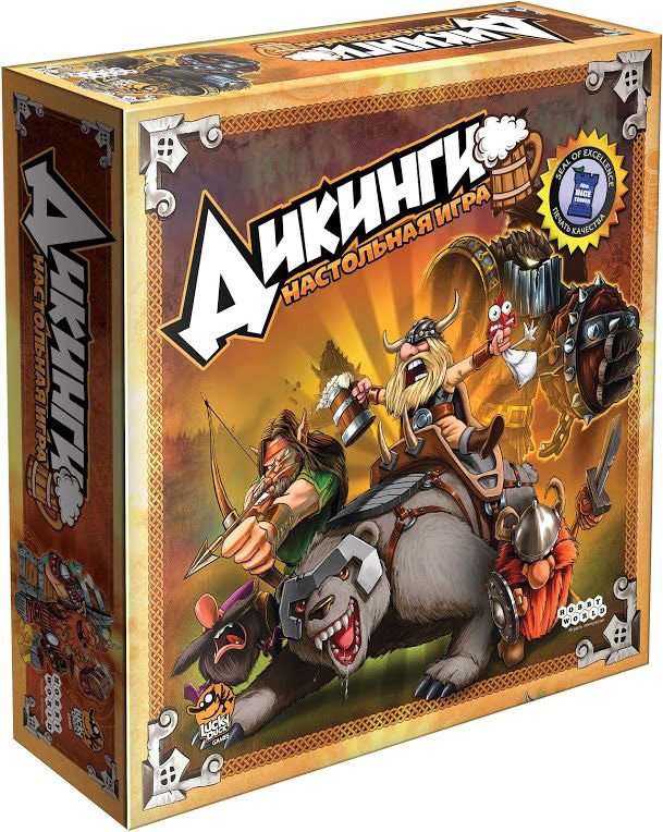 

Настольная игра Hobby World Дикинги (Vikings Gone Wild)