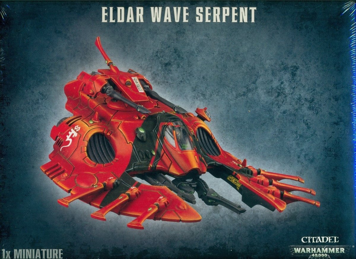 

Настольная игра Games Workshop Вархаммер 40000 Волновой Змей Эльдар (Warhammer 40000 Eldar Wave Serpent )