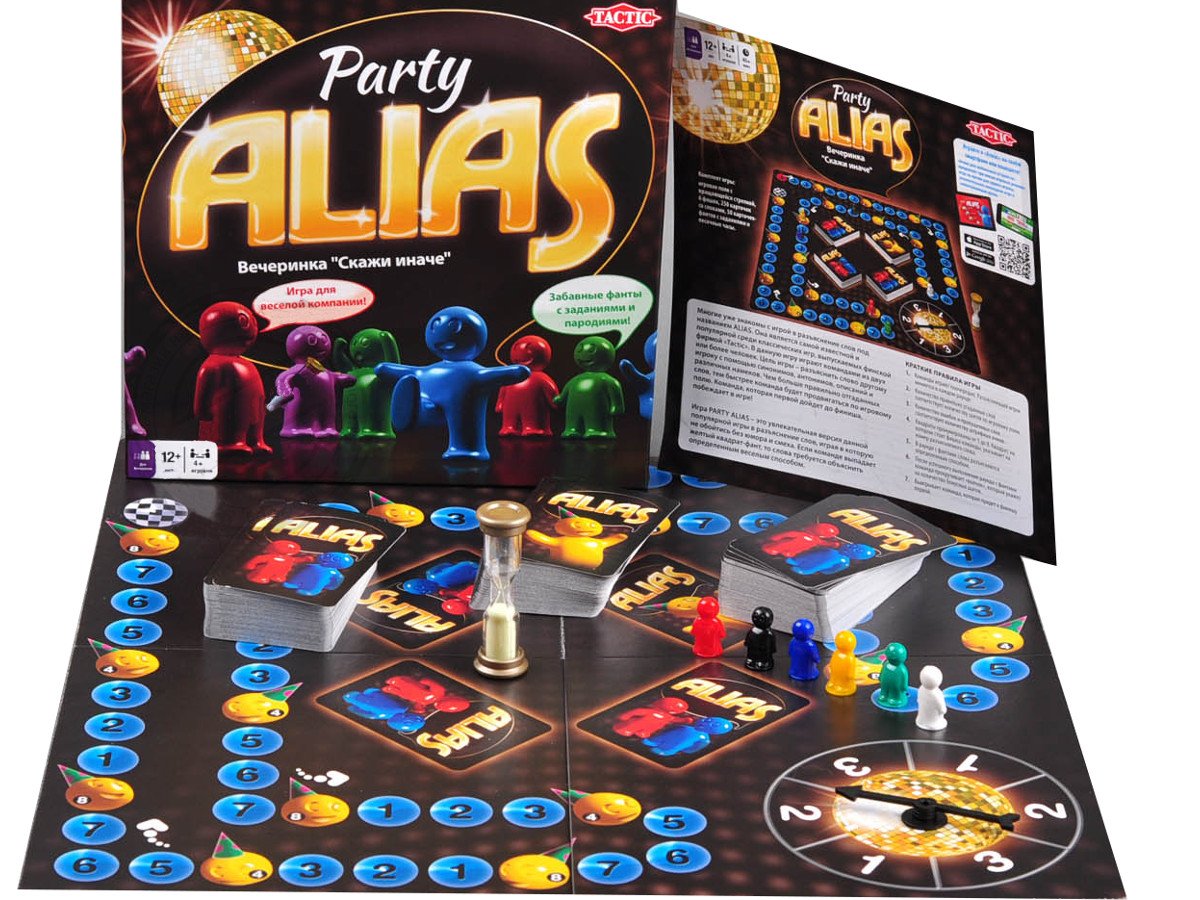 

Настольная игра Tactic Алиас. Скажи иначе: вечеринка (укр) (Party Alias (ukr))