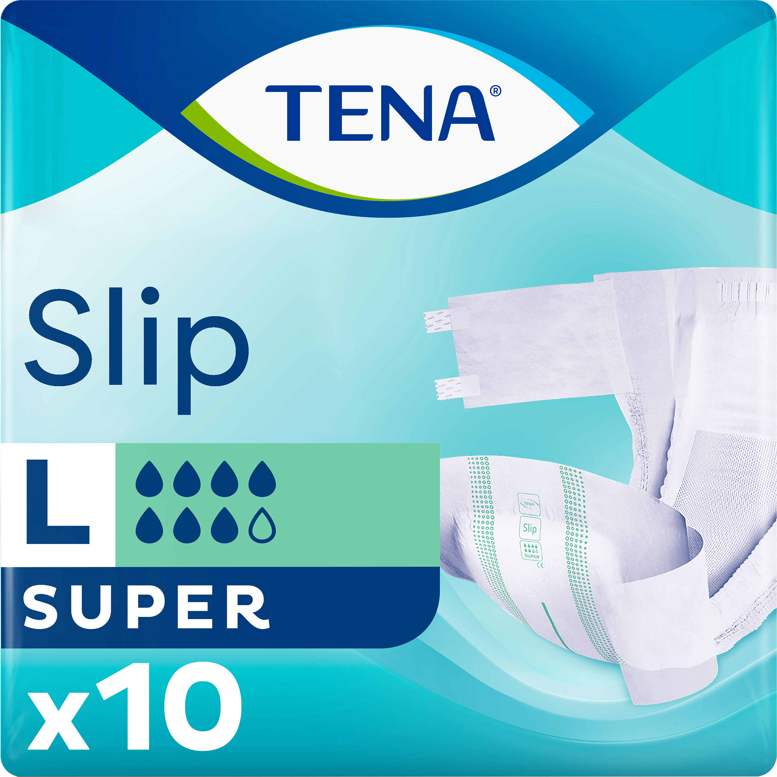 Акція на Подгузники для взрослых Tena Slip Super Large 10 шт (7322541118819) від Rozetka UA