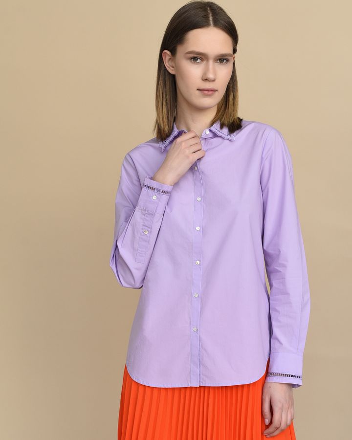 

Блузы с длинным рукавом Maison Scotch Сиреневый S 2000000426143