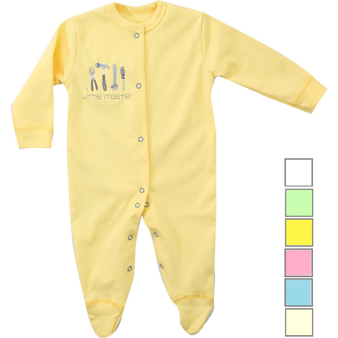 

Комбінезон дитячий 62 см. жовтий KB1-1-yellow-20 Ladan